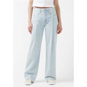 Buffalo David Bitton Jennifer super high rise loose straight Light Blue Jeans